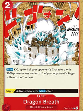 Dragon Breath (Reprint) (OP07-017) - Premium Booster -The Best- Vol. 2