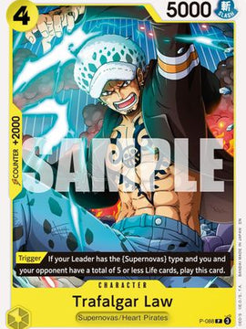 Trafalgar Law -  P-088 (Reprint) (P-088) - Premium Booster -The Best- Vol. 2