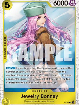 Jewelry Bonney - P-085 (Pirate Foil) (P-085) - Premium Booster -The Best- Vol. 2 Foil
