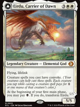Eirdu, Carrier of Dawn (ECL-013) - Lorwyn Eclipsed
