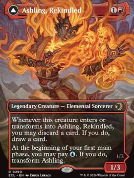 Ashling, Rekindled (Borderless) (ECL-290) - Lorwyn Eclipsed