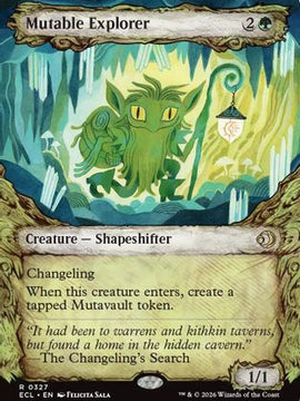 Mutable Explorer (Showcase) (ECL-327) - Lorwyn Eclipsed