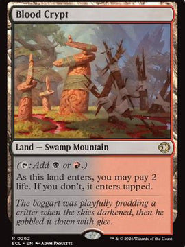 Blood Crypt (ECL-262) - Lorwyn Eclipsed