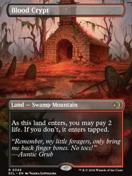 Blood Crypt (Borderless) (ECL-349) - Lorwyn Eclipsed