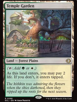 Temple Garden (ECL-268) - Lorwyn Eclipsed Foil