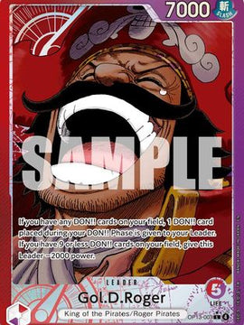 Gol.D.Roger (003) (Alternate Art) (OP13-003) - Carrying On His Will Foil