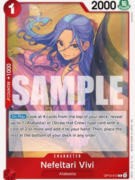 Nefeltari Vivi (OP13-012) - Carrying On His Will Foil