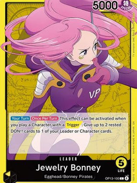 Jewelry Bonney (100) (OP13-100) - Carrying On His Will