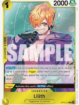 Lilith (OP13-113) - Carrying On His Will Foil