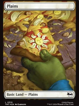 Plains (0310) (Surge Foil) (TMT-310) - Teenage Mutant Ninja Turtles Foil