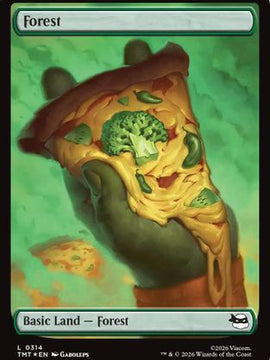 Forest (0314) (Surge Foil) (TMT-314) - Teenage Mutant Ninja Turtles Foil