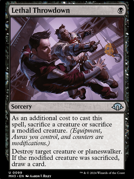 Lethal Throwdown (MH3-099) - Modern Horizons 3