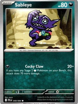Sableye 59 - ME02 Phantasmal Flames