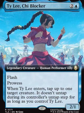 Ty Lee, Chi Blocker (Extended Art) (TLA-371) - Avatar: The Last Airbender Foil