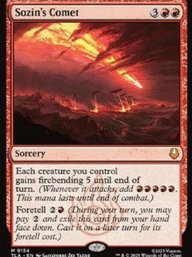 Sozin's Comet (TLA-154) - Avatar: The Last Airbender Foil