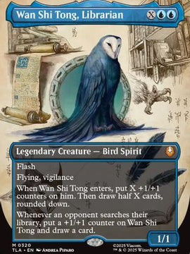 Wan Shi Tong, Librarian (Borderless) (TLA-320) - Avatar: The Last Airbender Foil
