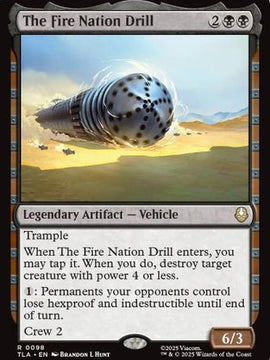 The Fire Nation Drill (TLA-098) - Avatar: The Last Airbender Foil