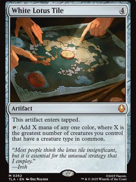 White Lotus Tile (TLA-262) - Avatar: The Last Airbender