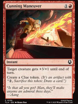 Cunning Maneuver (TLA-130) - Avatar: The Last Airbender Foil