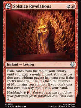 Solstice Revelations (TLA-153) - Avatar: The Last Airbender