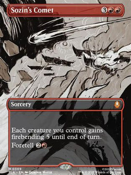 Sozin's Comet (0309) (Borderless) (TLA-309) - Avatar: The Last Airbender