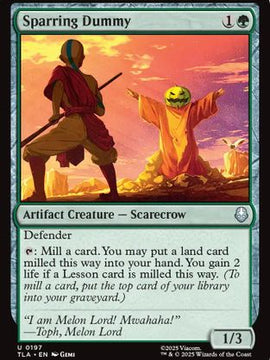 Sparring Dummy (TLA-197) - Avatar: The Last Airbender Foil