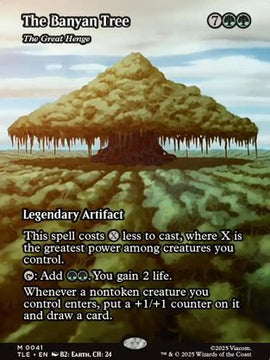 The Banyan Tree - The Great Henge (Borderless) (TLE-041) - Avatar: The Last Airbender: Eternal-Legal