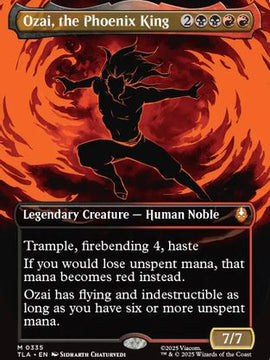 Ozai, the Phoenix King (0335) (Borderless) (TLA-335) - Avatar: The Last Airbender
