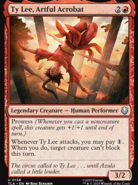 Ty Lee, Artful Acrobat (TLA-158) - Avatar: The Last Airbender Foil