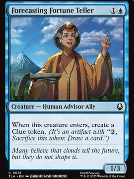 Forecasting Fortune Teller (TLA-051) - Avatar: The Last Airbender Foil