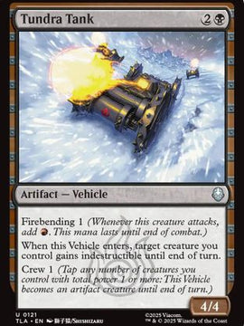 Tundra Tank (TLA-121) - Avatar: The Last Airbender
