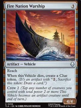 Fire Nation Warship (TLA-256) - Avatar: The Last Airbender