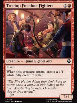 Treetop Freedom Fighters (TLA-156) - Avatar: The Last Airbender