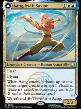 Aang, Swift Savior (TLA-204) - Avatar: The Last Airbender Foil