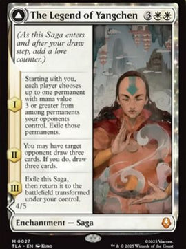 The Legend of Yangchen (TLA-027) - Avatar: The Last Airbender Foil