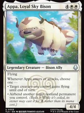 Appa, Loyal Sky Bison (TLA-009) - Avatar: The Last Airbender