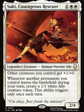 Suki, Courageous Rescuer (TLA-037) - Avatar: The Last Airbender Foil