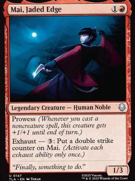 Mai, Jaded Edge (TLA-147) - Avatar: The Last Airbender