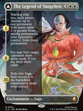 The Legend of Yangchen (Borderless) (TLA-354) - Avatar: The Last Airbender Foil