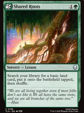 Shared Roots (TLA-196) - Avatar: The Last Airbender Foil