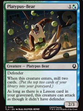 Platypus-Bear (TLA-236) - Avatar: The Last Airbender