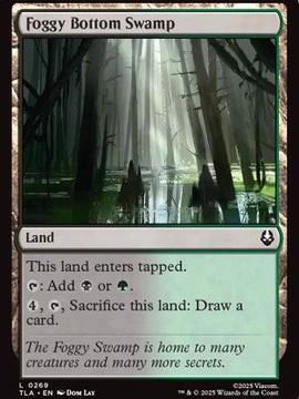 Foggy Bottom Swamp (TLA-269) - Avatar: The Last Airbender Foil