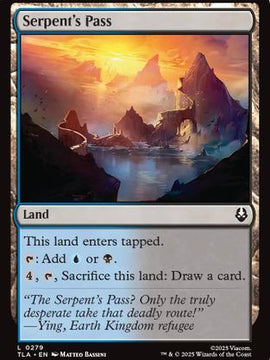 Serpent's Pass (TLA-279) - Avatar: The Last Airbender Foil