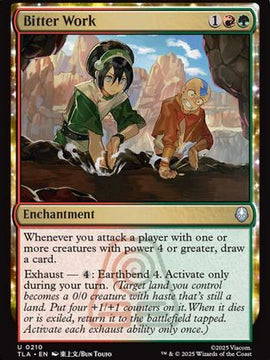 Bitter Work (TLA-210) - Avatar: The Last Airbender