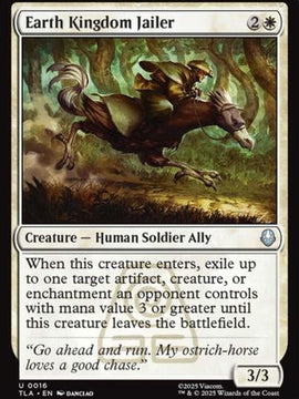 Earth Kingdom Jailer (TLA-016) - Avatar: The Last Airbender Foil