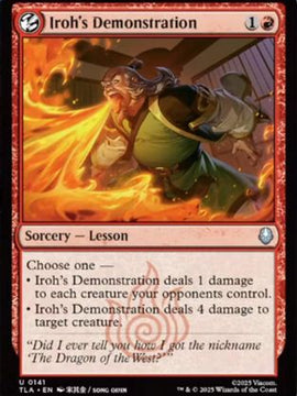 Iroh's Demonstration (TLA-141) - Avatar: The Last Airbender