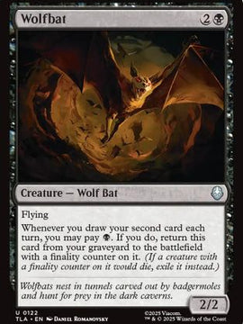 Wolfbat (TLA-122) - Avatar: The Last Airbender Foil