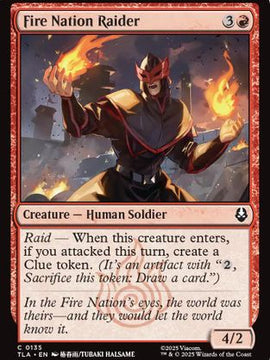 Fire Nation Raider (TLA-135) - Avatar: The Last Airbender Foil