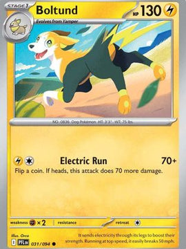 Boltund 31 - ME02 Phantasmal Flames Reverse Holofoil