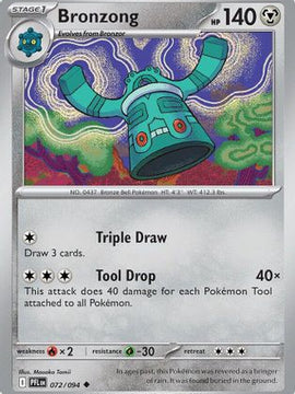 Bronzong 72 - ME02 Phantasmal Flames Reverse Holofoil